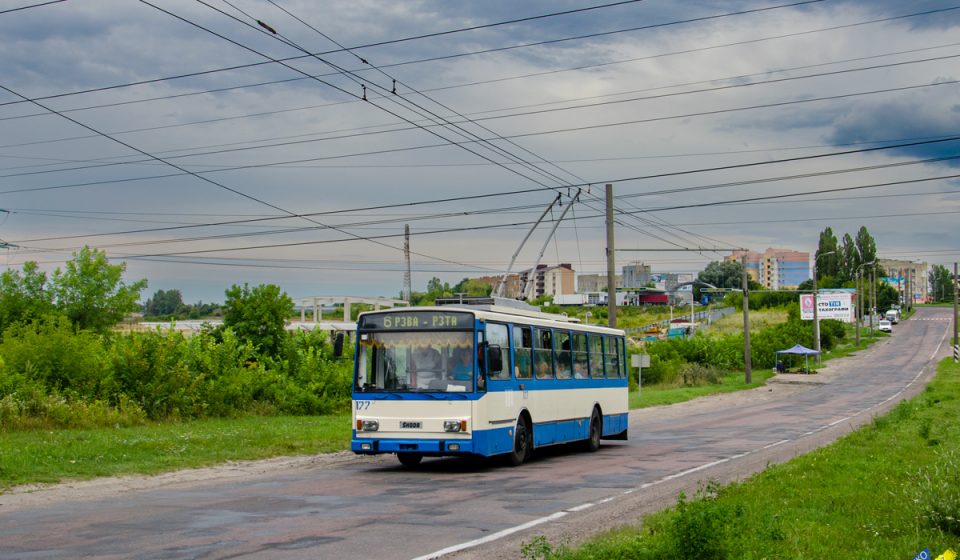 6 тролейбус Рівне: рух, зупинки