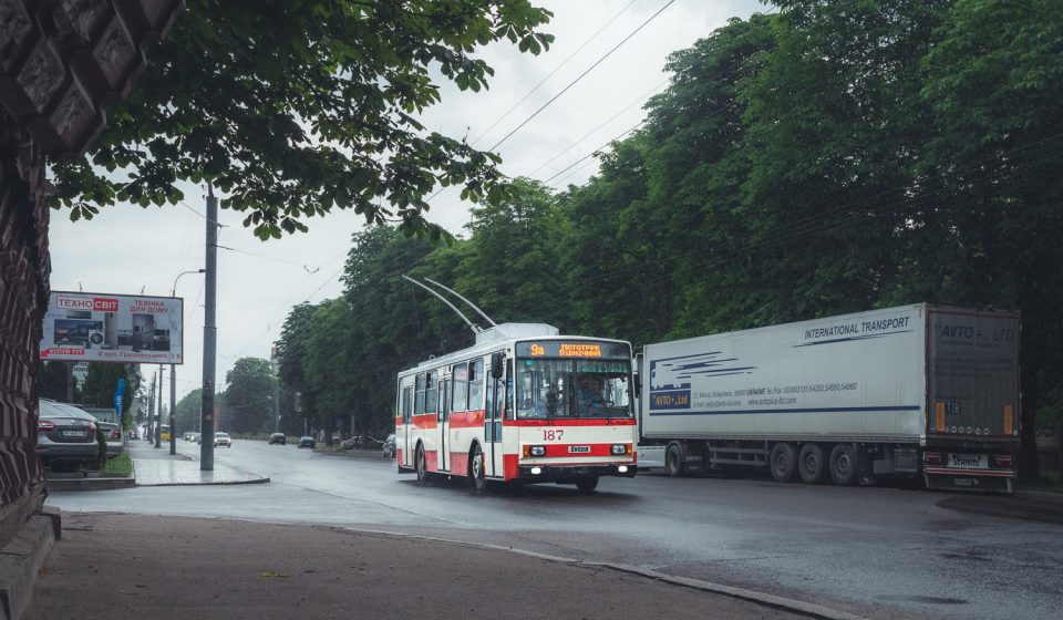 9А тролейбус Рівне