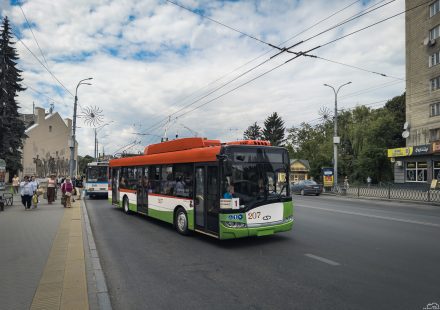 1 тролейбус Рівне: рух, зупинки