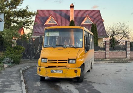61 автобус(маршрутка) Рівне