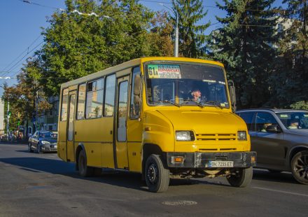 61A автобус(маршрутка) Рівне