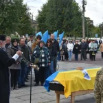 Гощанська громада віддала останню шану захиснику України Володимиру Ярощуку