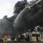На Дубенщині знову спалахнув завод з виробництва пінопласту