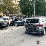 Пʼяний водій BMW на Рівненщині спричинив аварію за участю п’яти авто