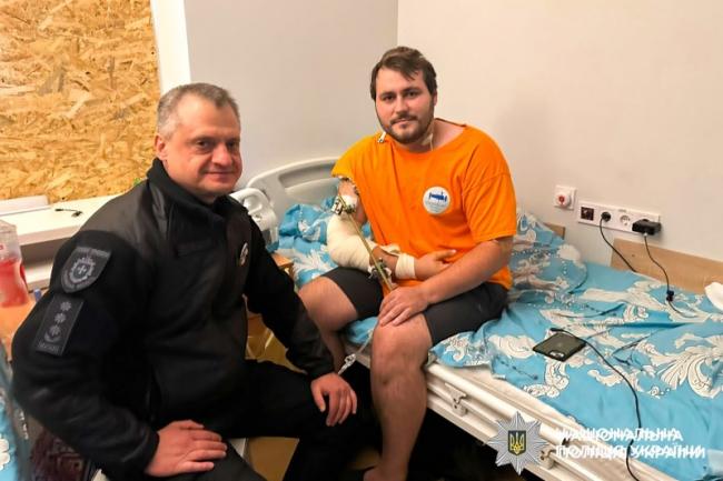 Поліцейський із Рівненщини отримав поранення під час бойових дій на Донеччині