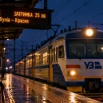 Поїзд із Здолбунова до Красного прибуває із затримкою у 25 хвилин