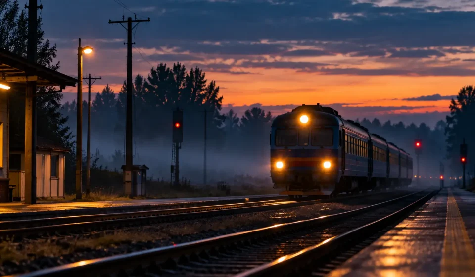 Сьогодні вранці два приміські поїзди на Рівненщині відстають більш ніж на 40 хвилин