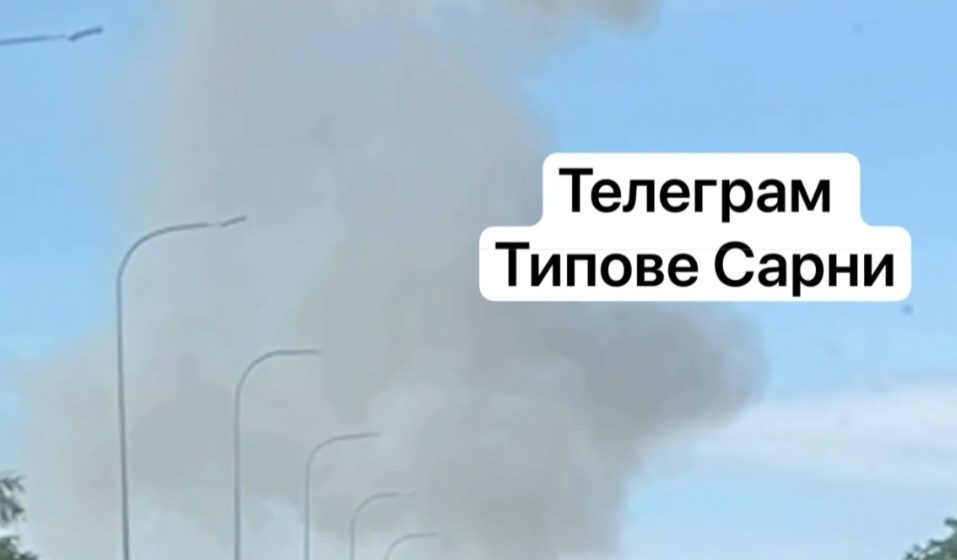 Сьогодні вибухи лунали не лише в Рівному, а й у Сарнах