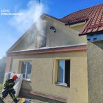 У Рівному сталася пожежа у житловому будинку