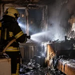 У Рівному загорівся гуртожиток на вулиці Кулика і Гудачека