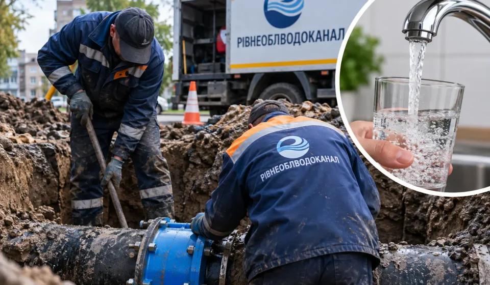 За сім днів у Рівному та районі зафіксовано 15 аварій на водопровідних мережах