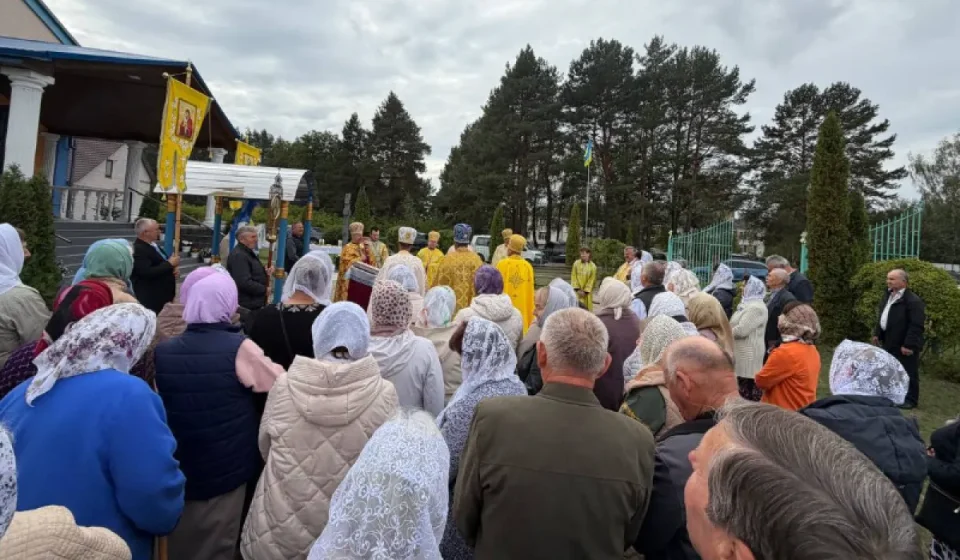 Заболоття відзначило 443-річчя молебнем за мир