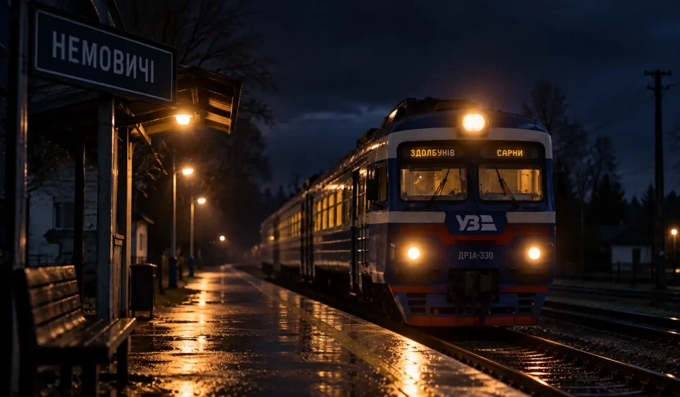 Затримка поїзда Здолбунів — Сарни: на Рівненщині виявлено безпекову загрозу