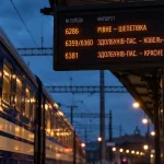 Одночасно три приміські потяги до Рівненщини виходять із запізненням
